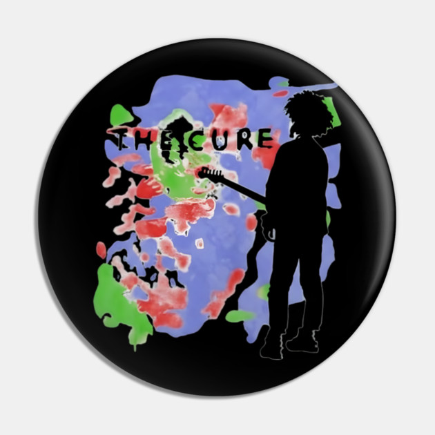 The-Cure-Band-Vintage Pin by dtr_art