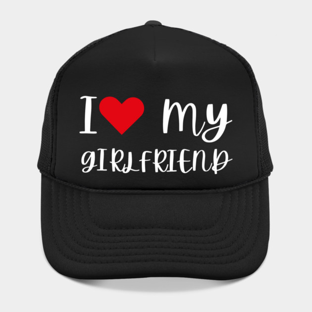 I Love My Girlfriend by Creatifly Graphic Tees