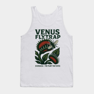 Venus Flytrap Carnivorous Plant Art Tank Top