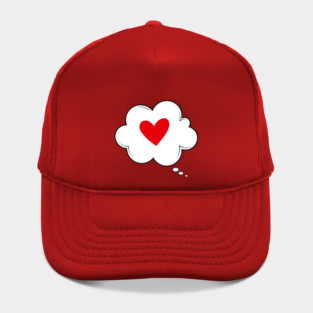 Thinking About Love - Cute Heart Love Hat