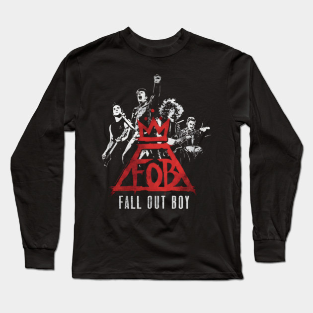 Fall-Out-Boy Long Sleeve T-Shirt by dtr_art
