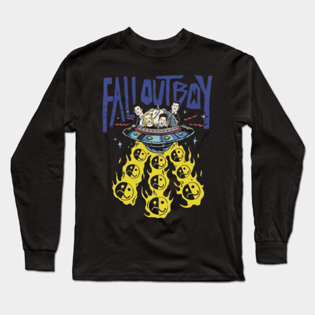 Fall-Out-Boy Long Sleeve T-Shirt by dtr_art