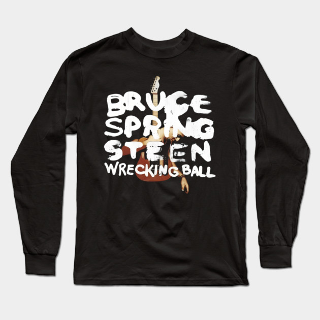 Bruce-Springsteen Long Sleeve T-Shirt by dtr_art