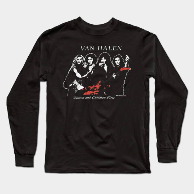 Van-Halen Long Sleeve T-Shirt by dtr_art