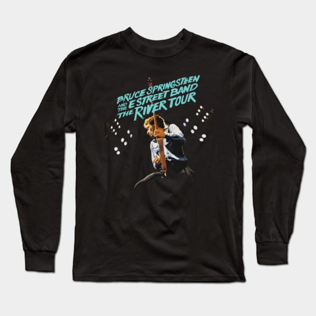 Bruce-Springsteen Long Sleeve T-Shirt by dtr_art