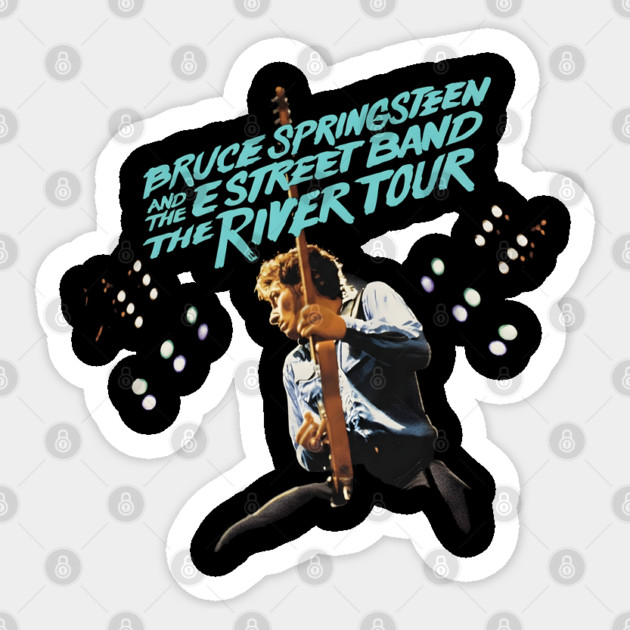 Bruce-Springsteen Sticker by dtr_art