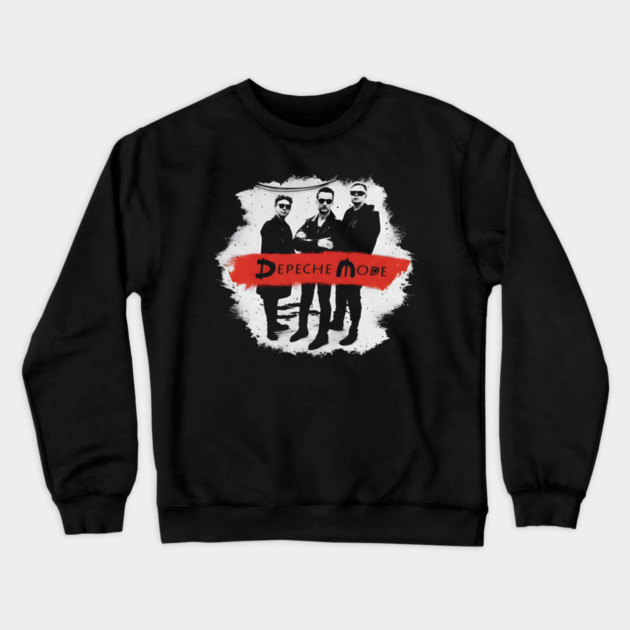 Depeche-Mode Crewneck Sweatshirt by dtr_art