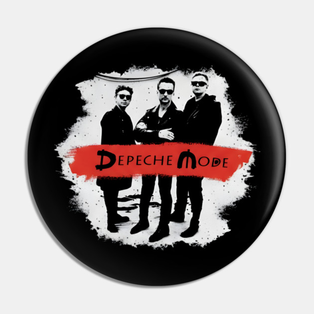 Depeche-Mode Pin by dtr_art