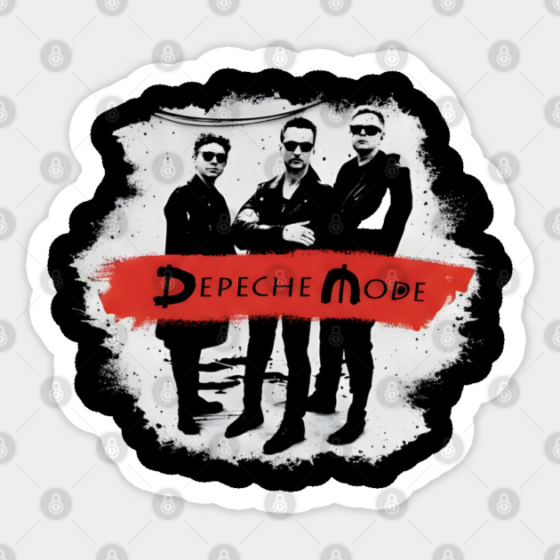 Depeche-Mode Sticker by dtr_art