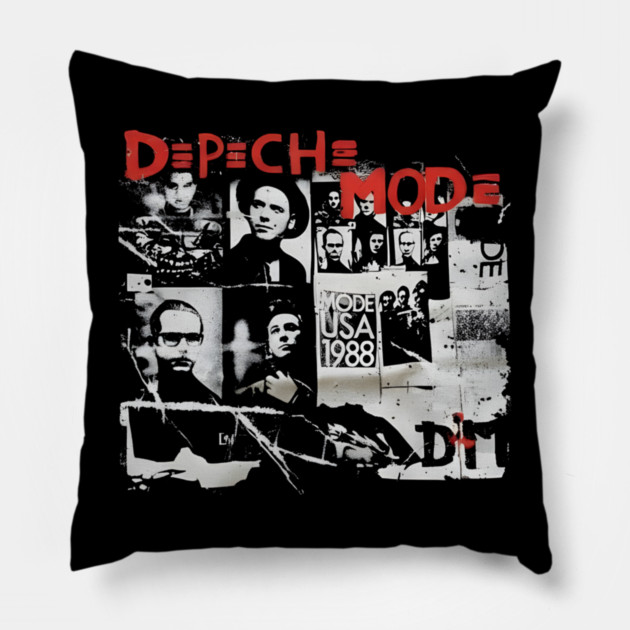 Depeche-Mode Pillow by dtr_art