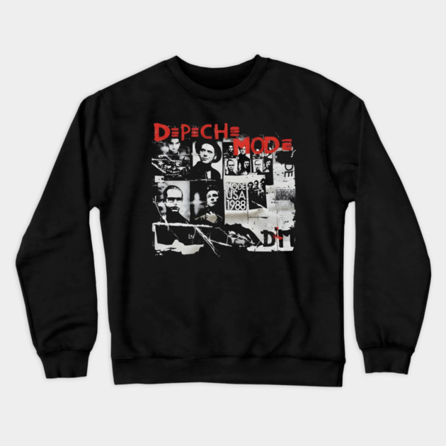 Depeche-Mode Crewneck Sweatshirt by dtr_art