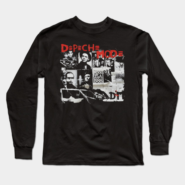 Depeche-Mode Long Sleeve T-Shirt by dtr_art
