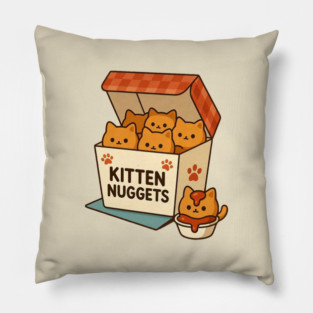 Kitten Nuggets Pillow