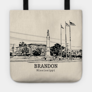 Brandon - Mississippi Tote