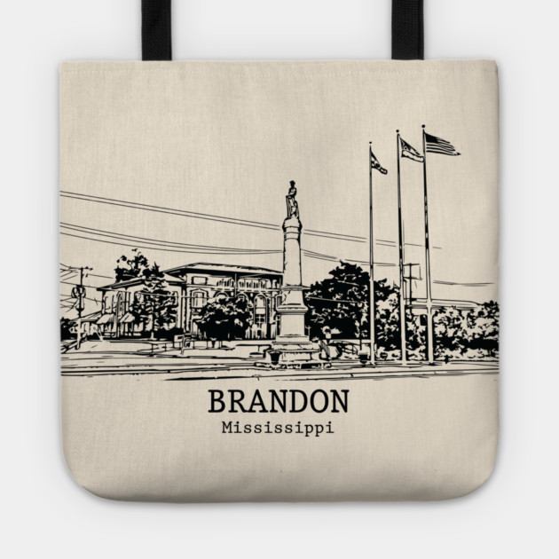 Brandon - Mississippi Tote by Lakeric