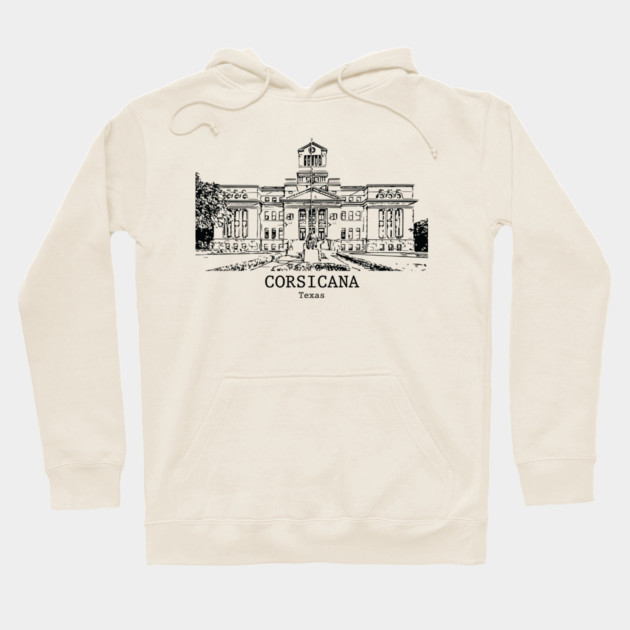 Corsicana - Texas Hoodie by Lakeric