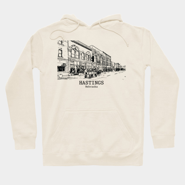 Hastings - Nebraska Hoodie by Lakeric