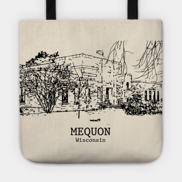 Mequon - Wisconsin Tote by Lakeric