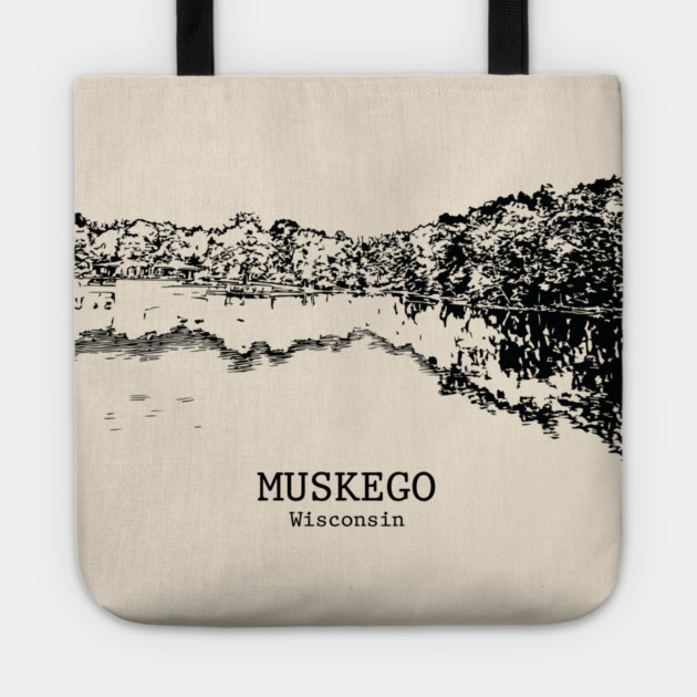Muskego - Wisconsin Tote by Lakeric