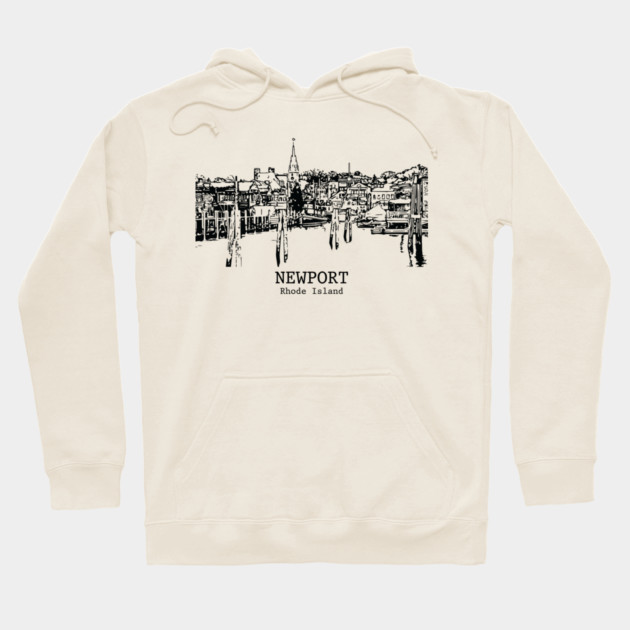 Newport - Rhode Island Hoodie by Lakeric