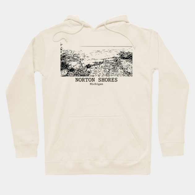 Norton Shores - Michigan Hoodie by Lakeric