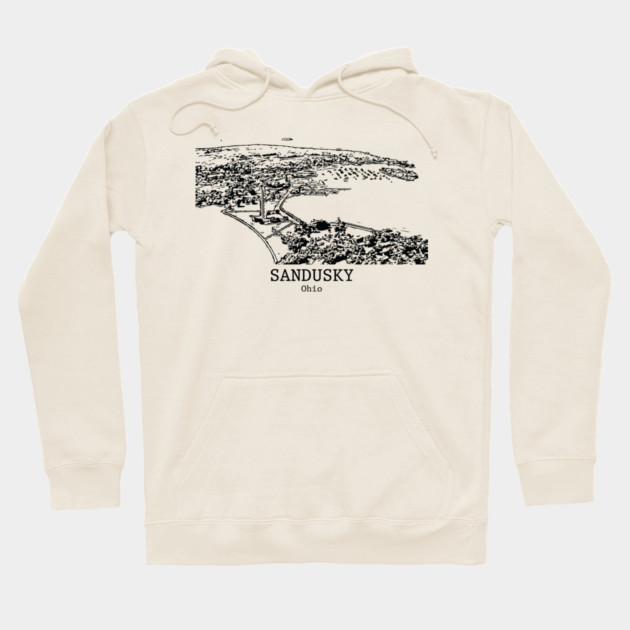 Sandusky - Ohio Hoodie by Lakeric