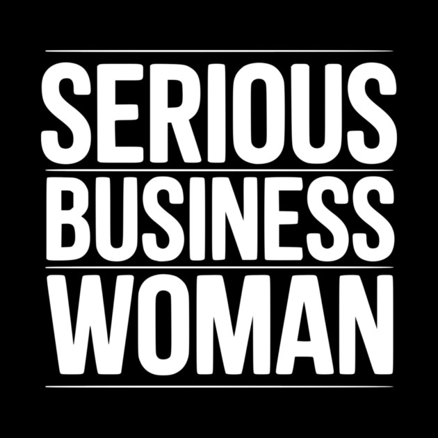 Serious Business Woman by Frank Ring