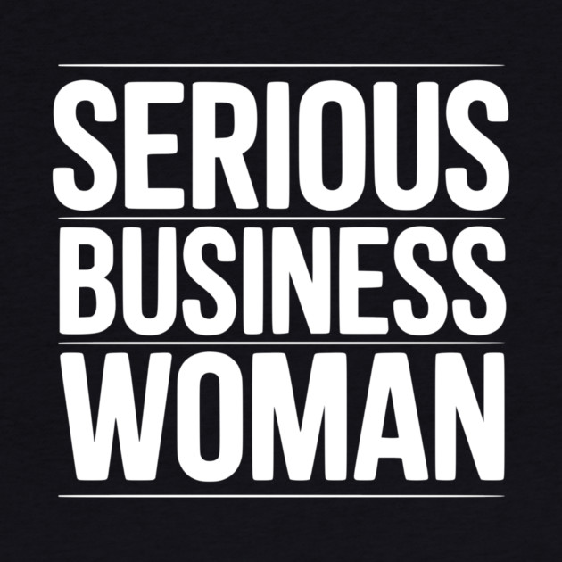 Serious Business Woman by Frank Ring