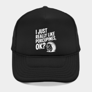 I Just Really Like Porcupines, ok? Hat