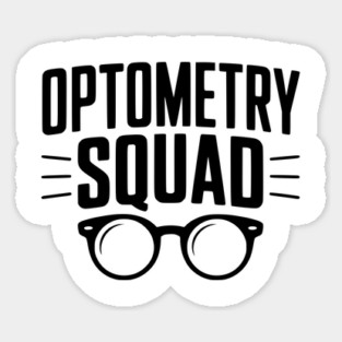 Optometry Squad Sticker