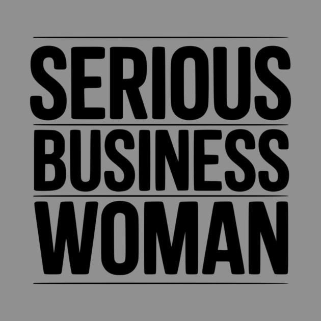 Serious Business Woman by Frank Ring