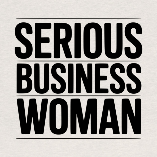 Serious Business Woman by Frank Ring