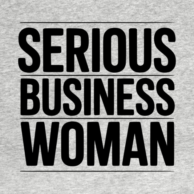 Serious Business Woman by Frank Ring