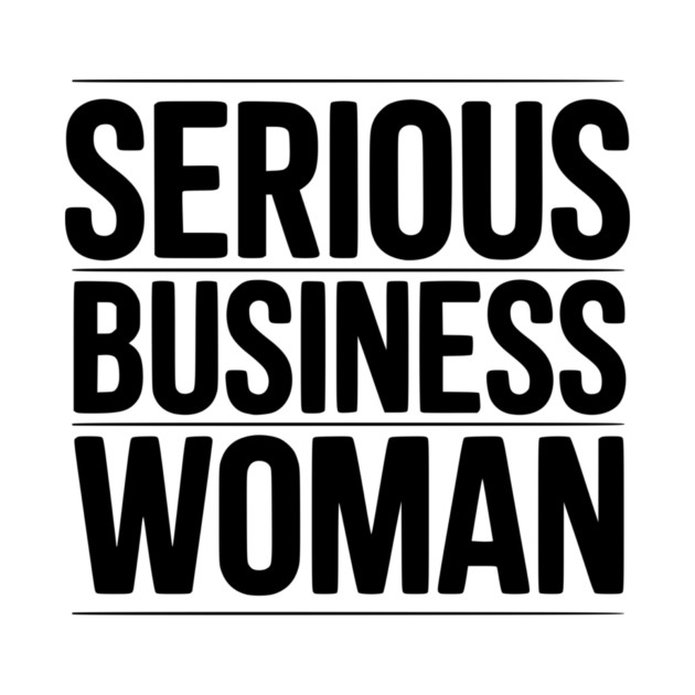 Serious Business Woman by Frank Ring