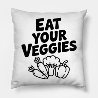 Eat Your Veggies Pillow