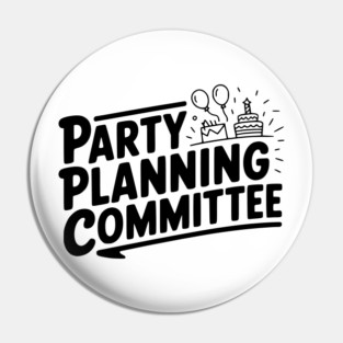 Party Planning Committee Pin