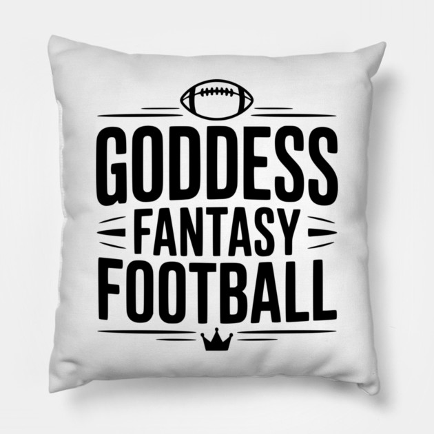 Goddess Fantasy Football Pillow by Frank Ring