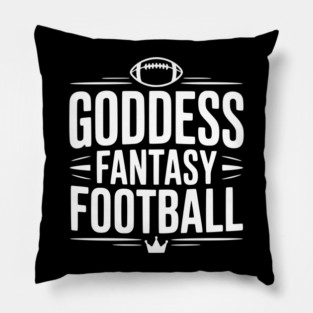 Goddess Fantasy Football Pillow