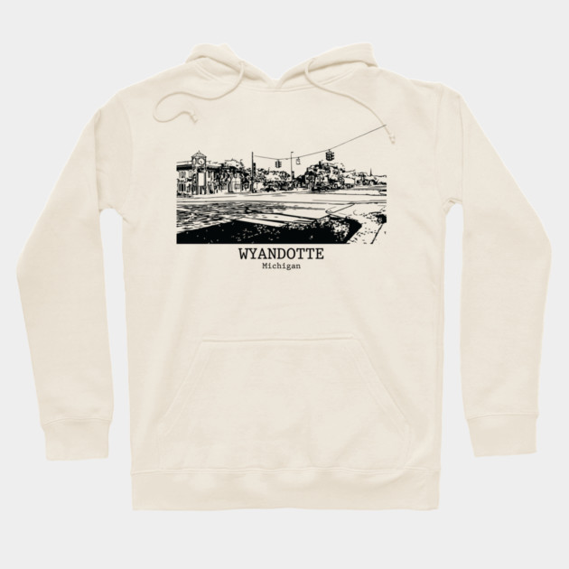 Wyandotte - Michigan Hoodie by Lakeric