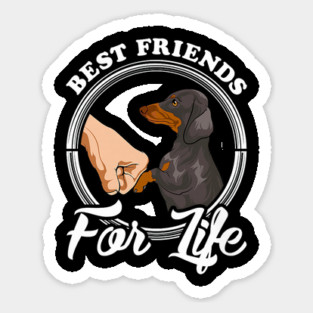 Dachshund Lover Best Friends Funny Magnet