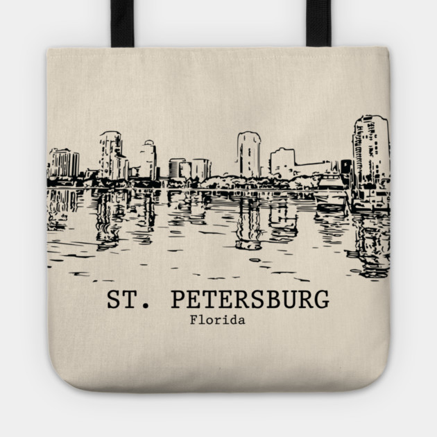 St. Petersburg - Florida Tote by Lakeric