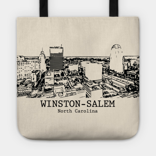 Winston-Salem - North Carolina Tote by Lakeric