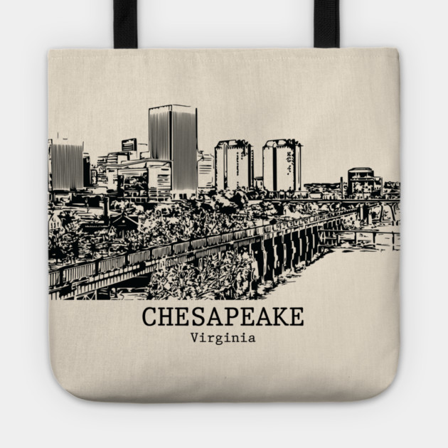 Chesapeake - Virginia Tote by Lakeric