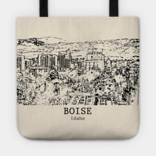 Boise City - Idaho Tote