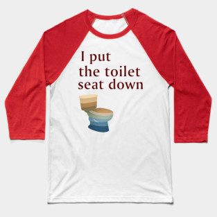 Toilet Baseball T-Shirt