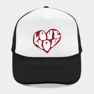 Minimal Heart Love Design Hat