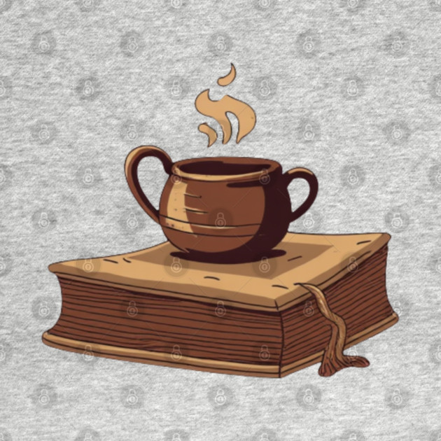 Dark Academia Coffee and Books by SR8891