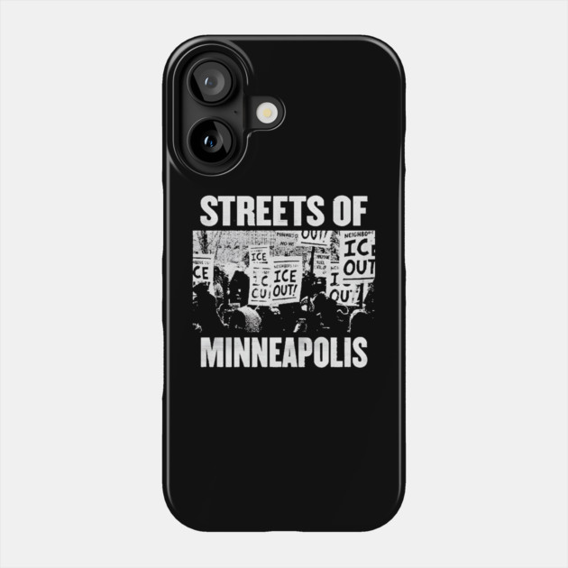 Streets Of Minneapolis Protest Song 2026 By Bruce Springsteen Phone Case by Donald's Store 2