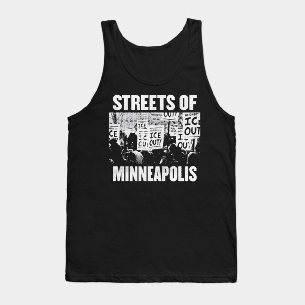 Streets Of Minneapolis Protest Song 2026 By Bruce Springsteen Tank Top by Donald's Store 2
