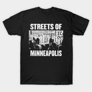 Streets Of Minneapolis Protest Song 2026 By Bruce Springsteen T-Shirt